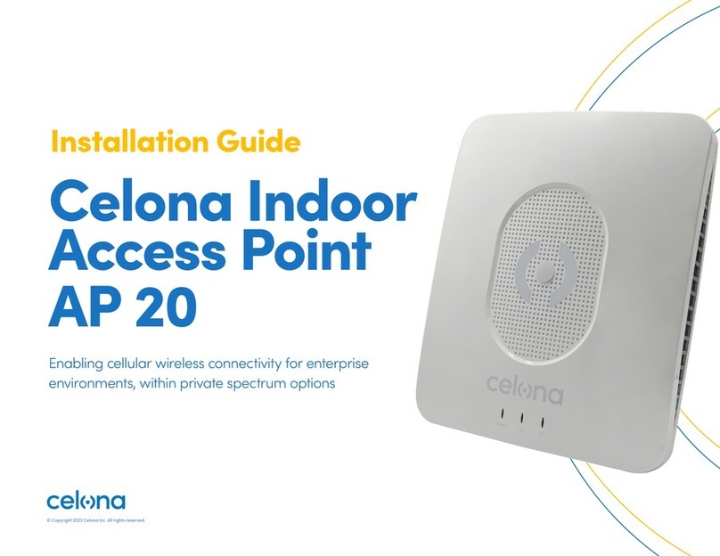 Celona AP 20 installation guide