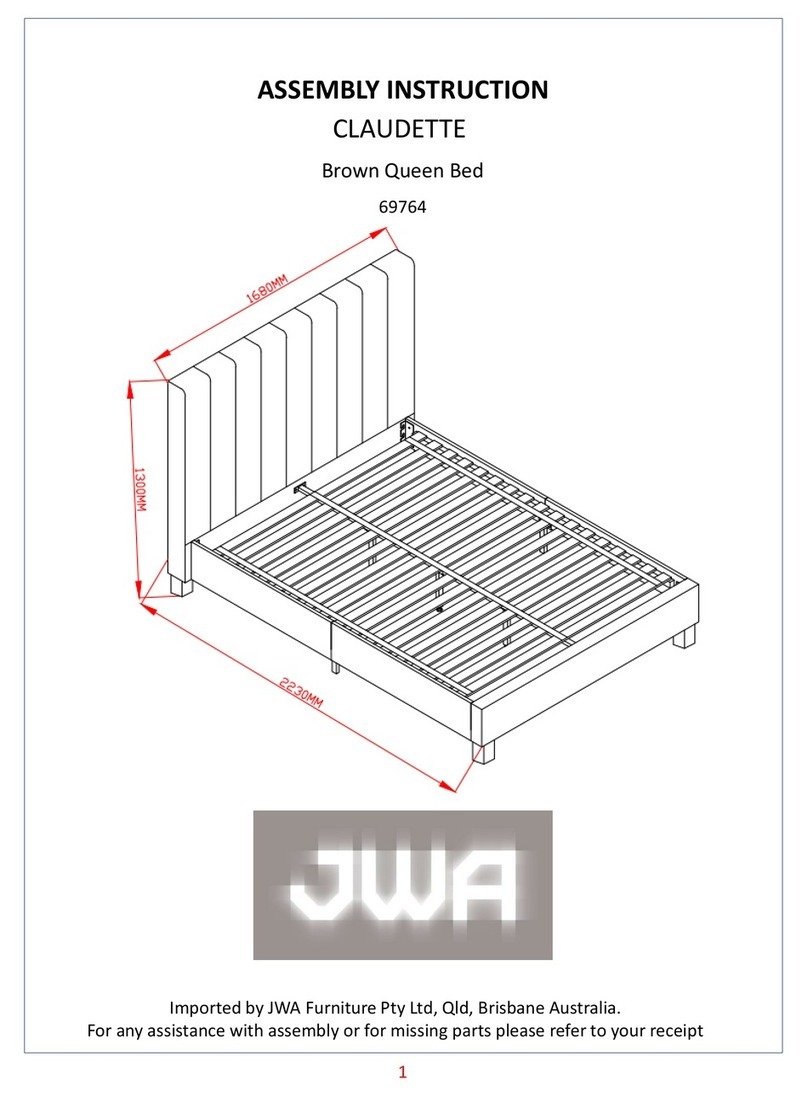JWA CLAUDETTE 69764 Assembly instruction