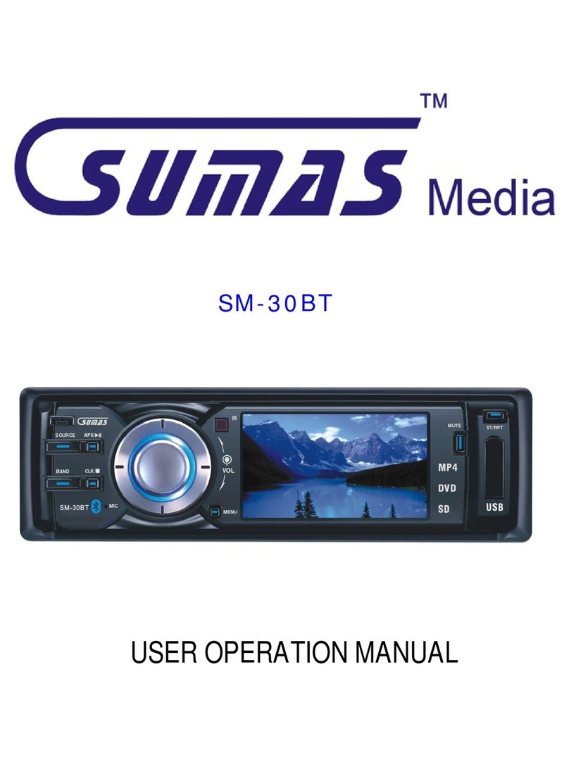 sumas SM-30BT Mounting instructions