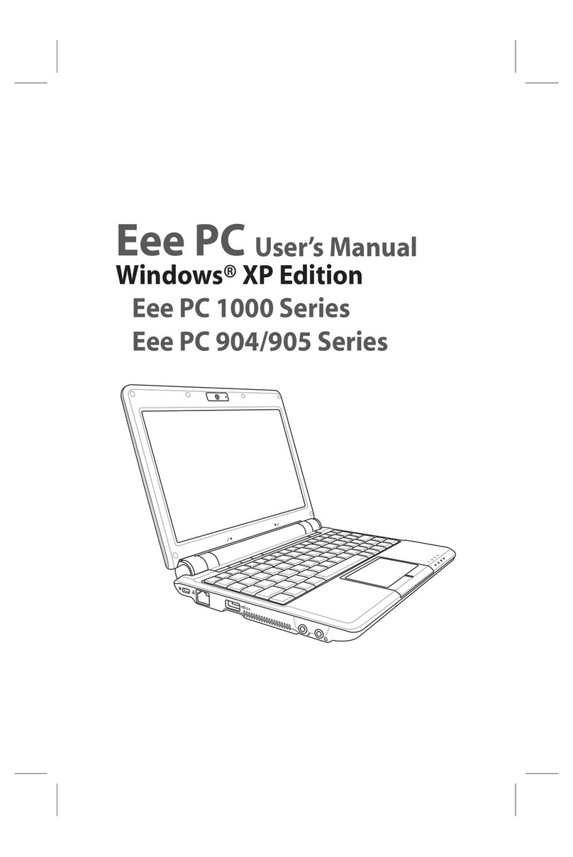 Eee PC 905 Series user manual