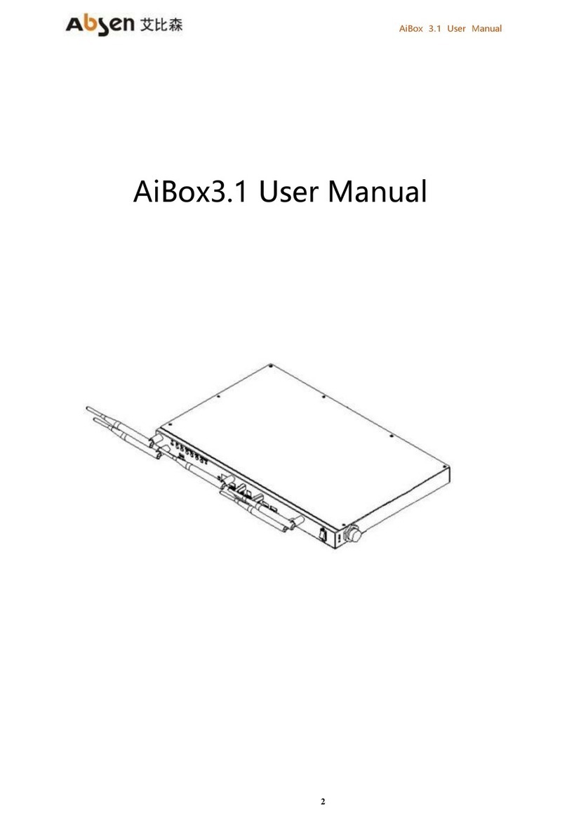 Absen AiBox3.1 user manual