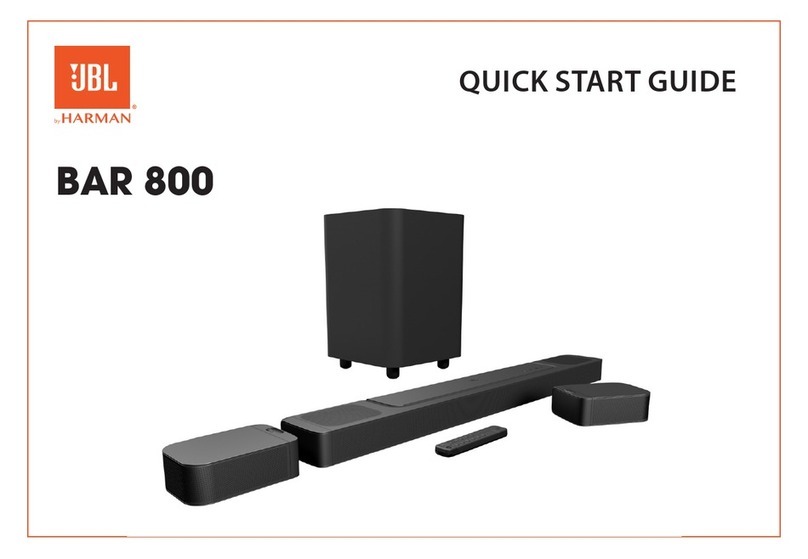 Harman JBL BAR 800 quick start guide