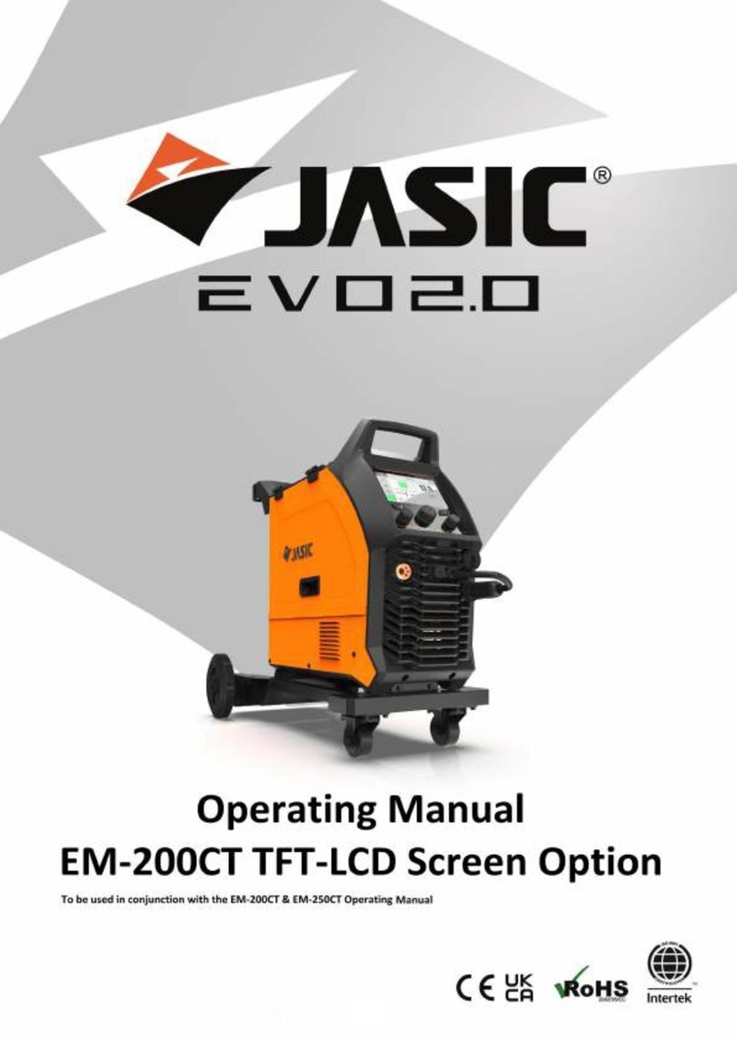 Jasic EVO 2.0 operating manual