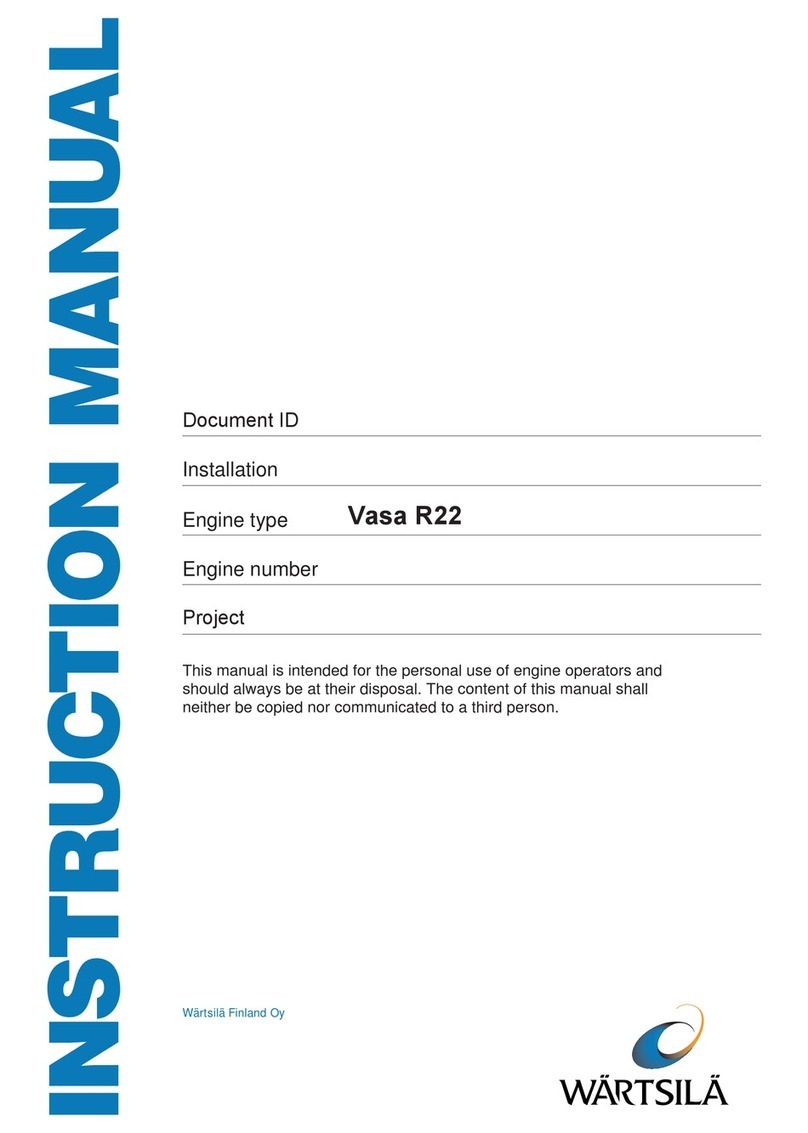 WÄRTSILÄ Vasa R22 instruction manual
