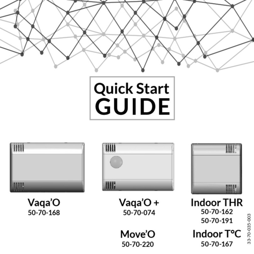 WATTECO SigFox Vaqa'O User manual