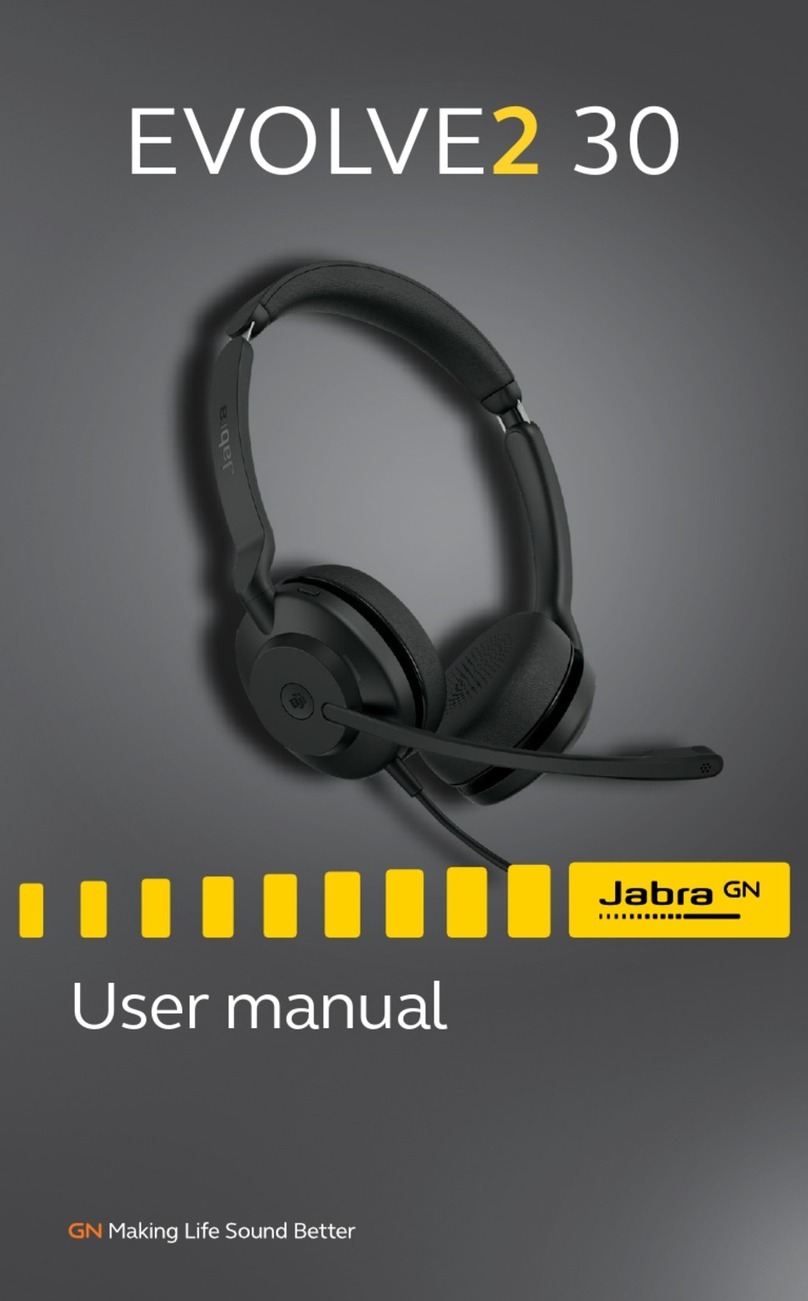 Jabra EVOLVE2 30 User manual