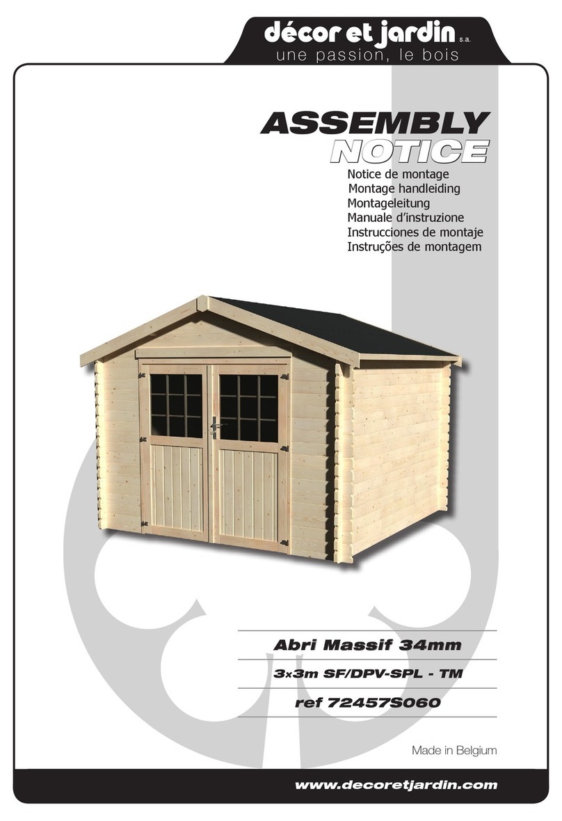 Décor et Jardin SF/DPV-SPL - TM Assembly Notice