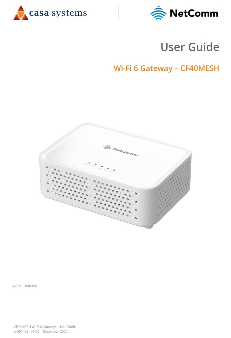 Casa Systems NetComm CF40MESH user guide