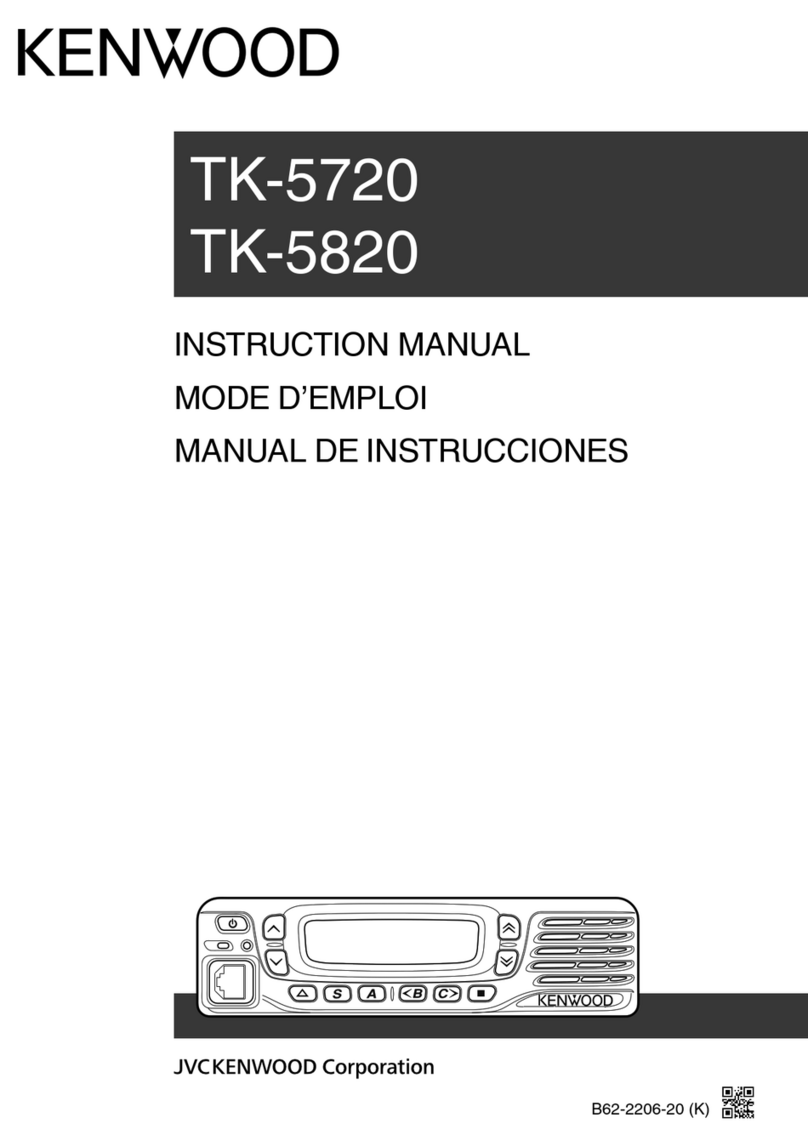Kenwood TK-5820 User manual