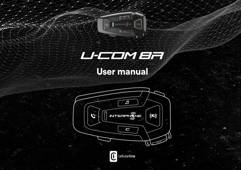 Cellularline U-COM 8R User manual Cellularline U-COM 8R User manual