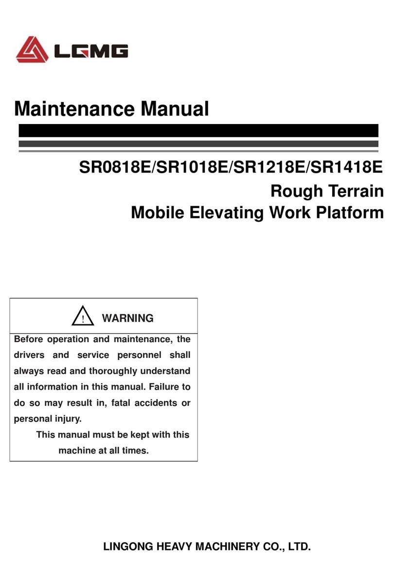 LGMG SR0818E Maintenance manual