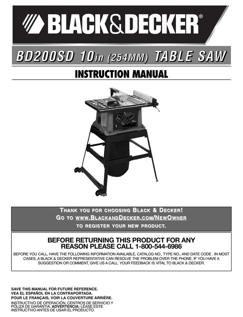 Black & Decker BD200SD User manual