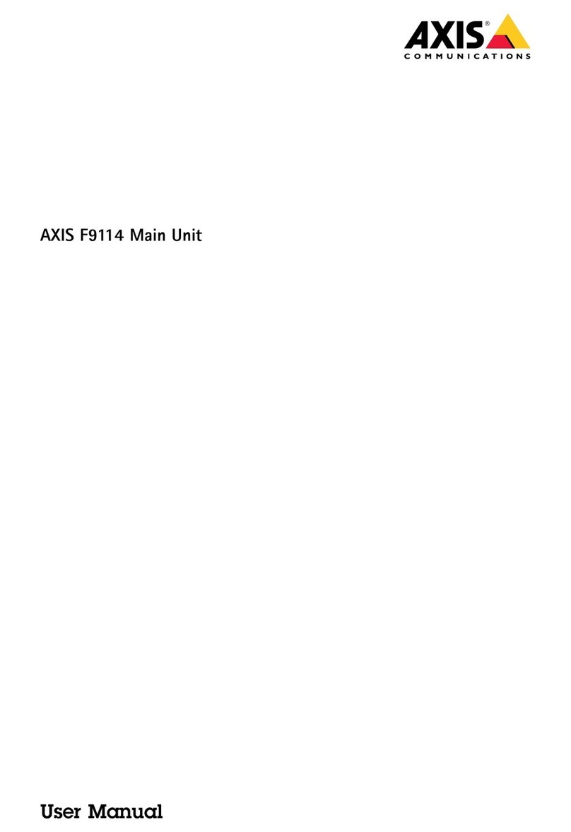 Axis F9114 User manual