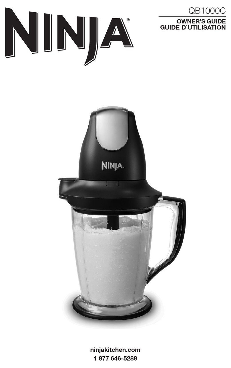 Ninja QB1000C owner's guide