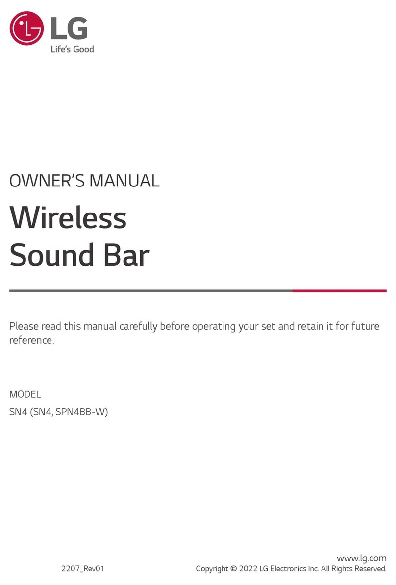 LG SPN4BB-W User manual