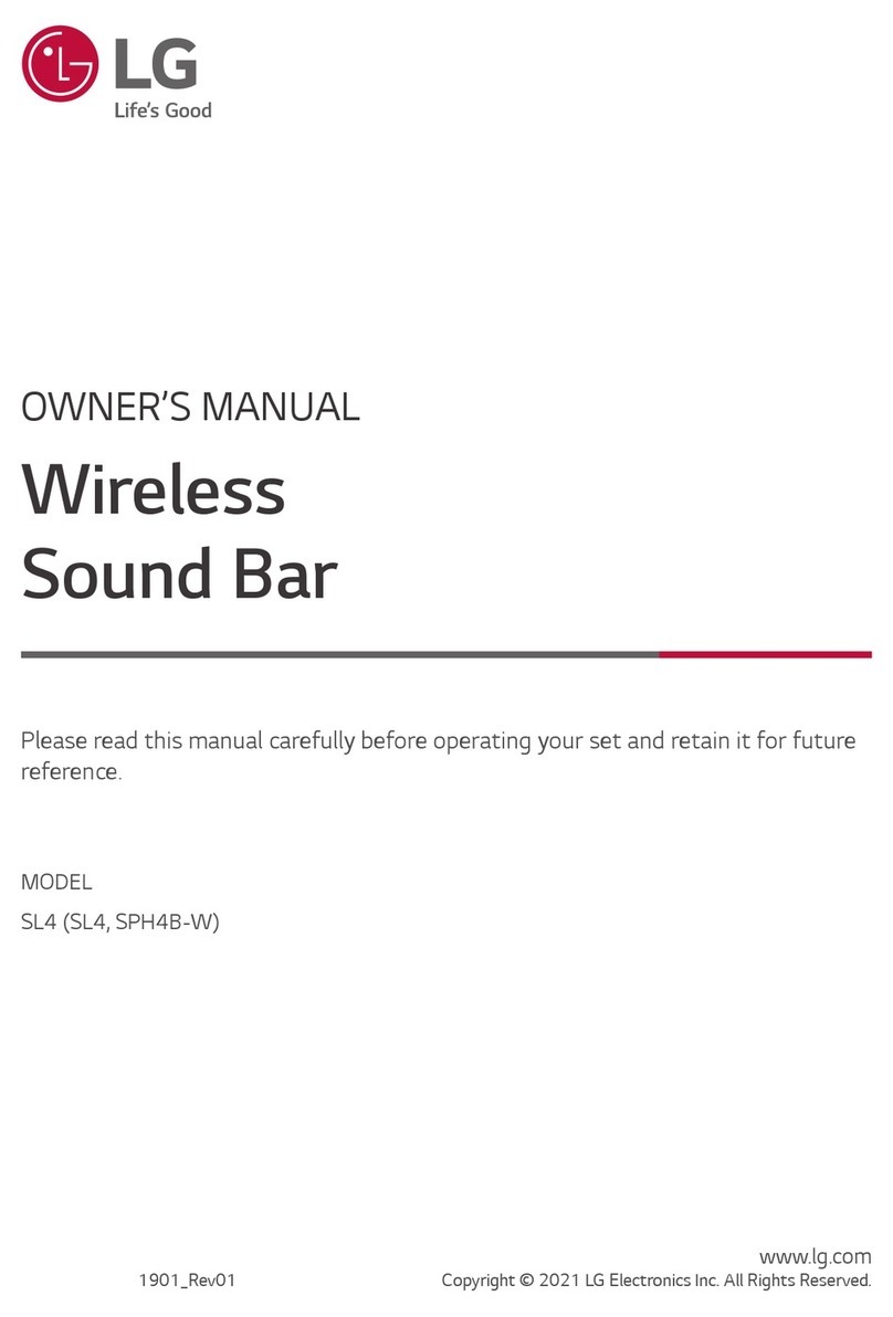 LG SPH4B-W User manual
