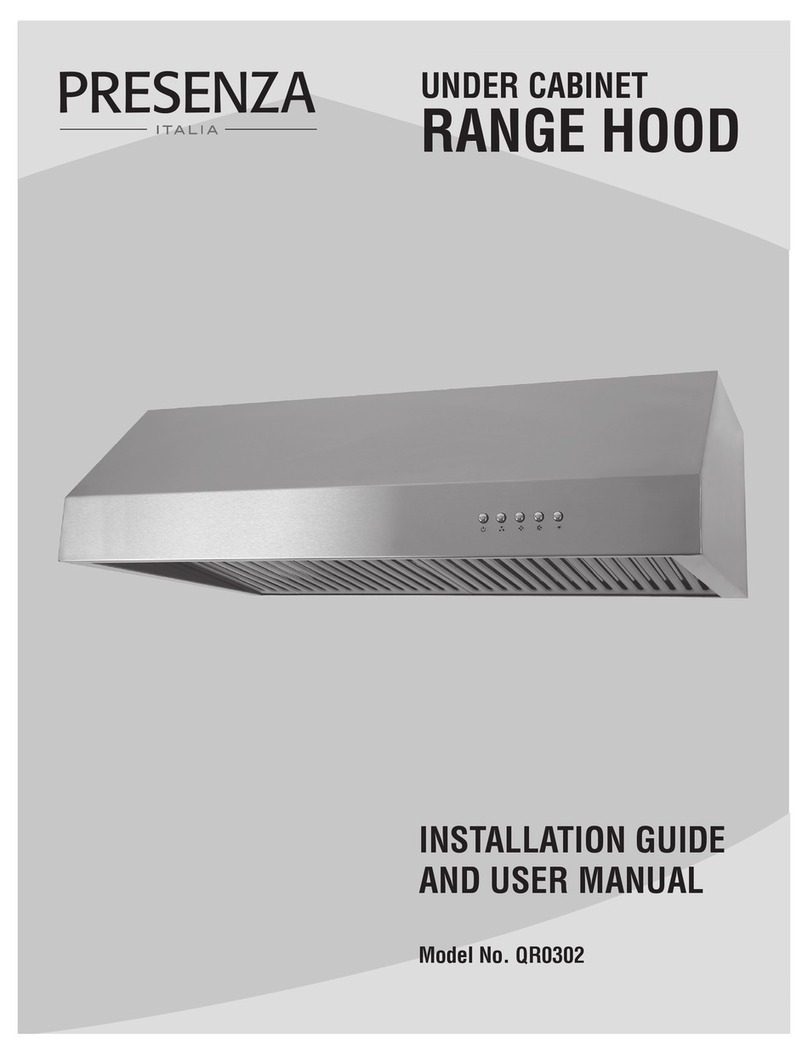 Presenza QR0302 Installation guide and user's manual