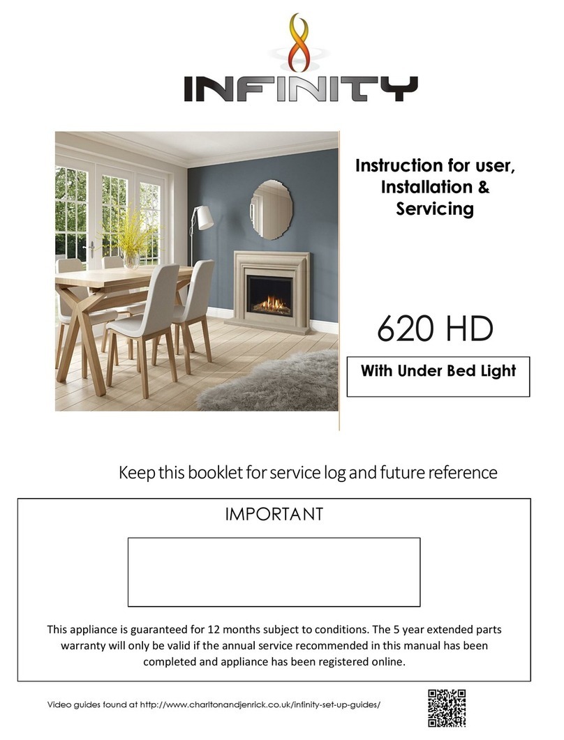 Infinity 620 HD Instruction for user, Installation & Servicing Infinity 620 HD Instruction for user, Installation & Servicing