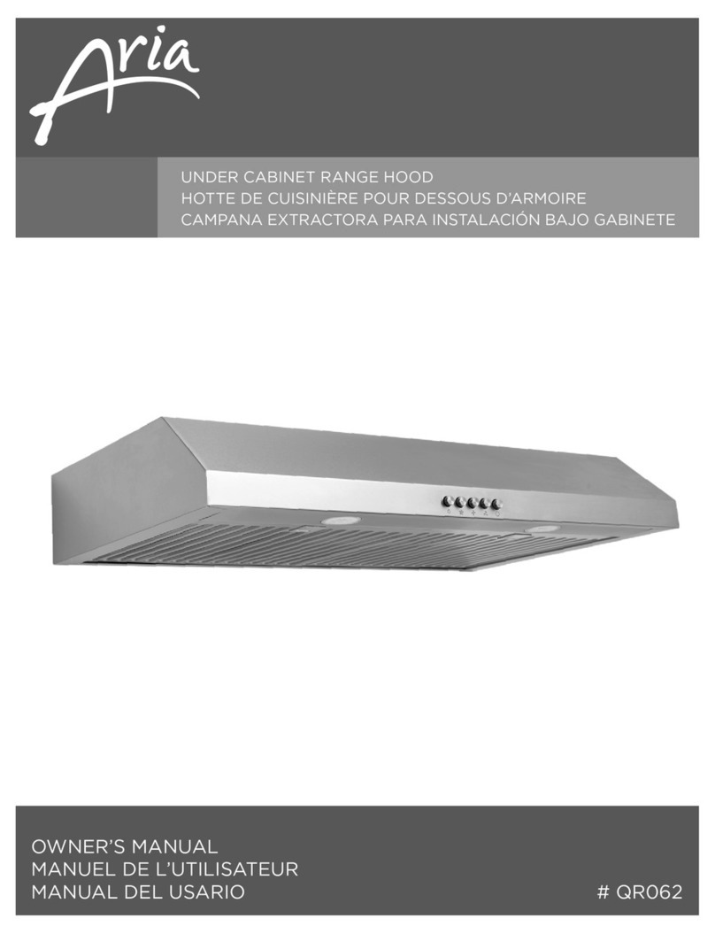 Aria QR062 owner's manual