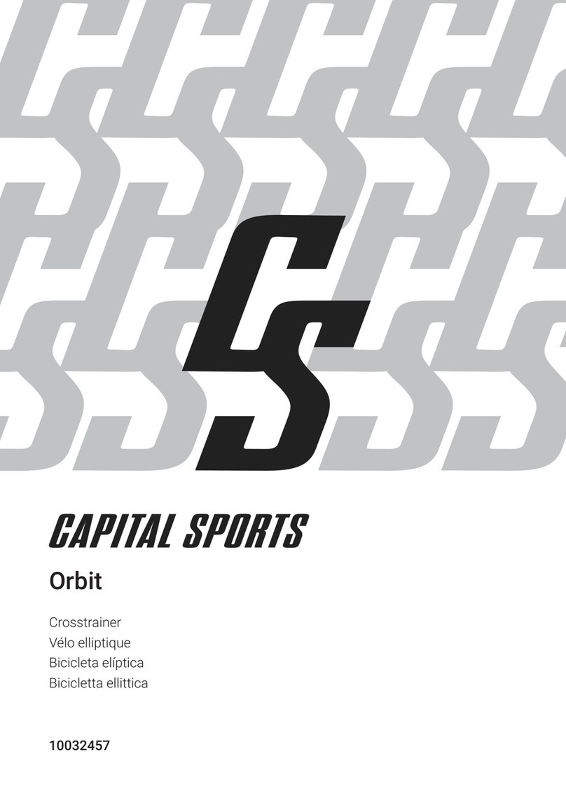 CAPITAL SPORTS Orbit 10032457 manual