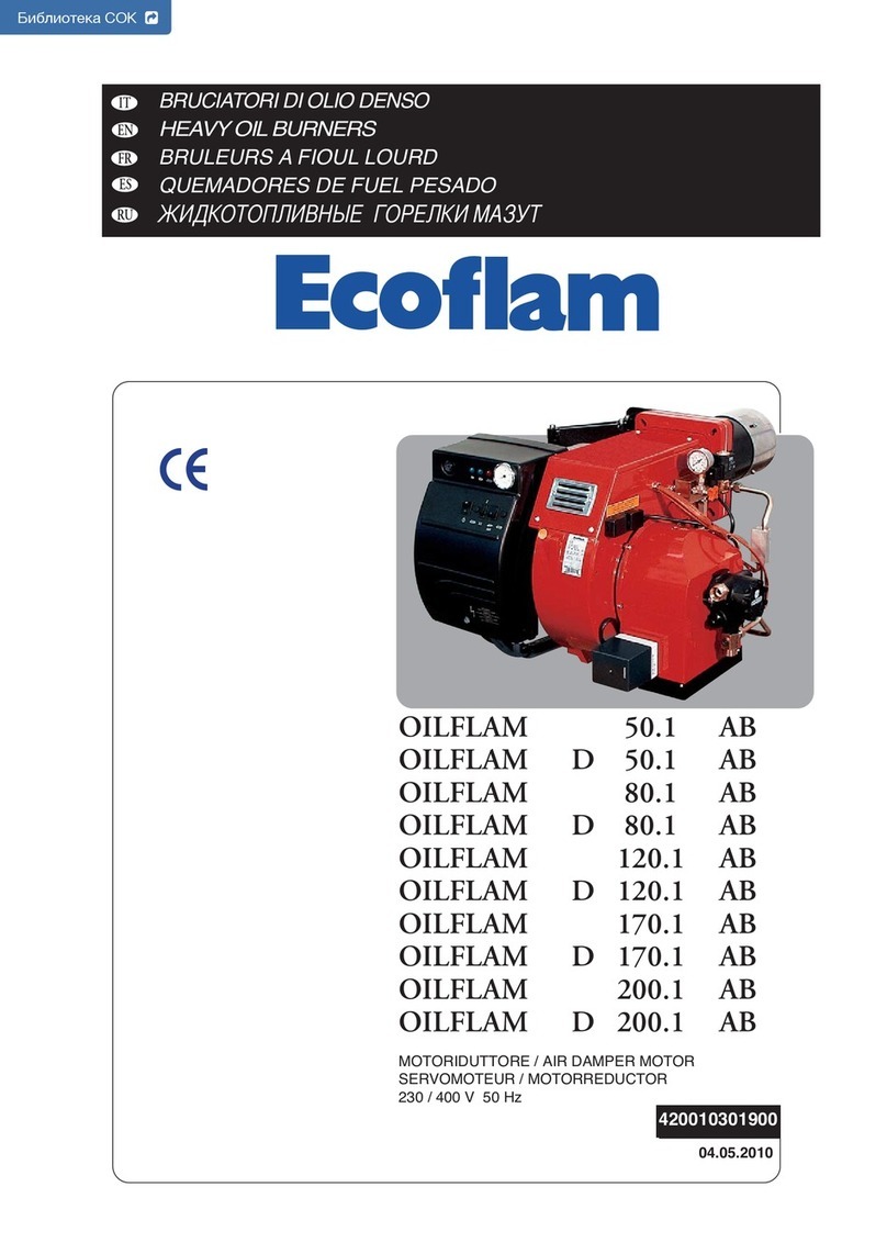 Ecoflam OILFLAM 50.1 User manual
