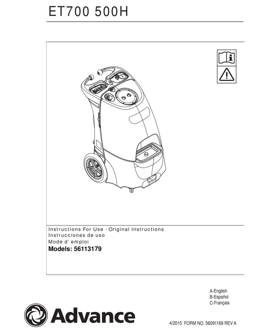 Advance acoustic ET700 500H User manual
