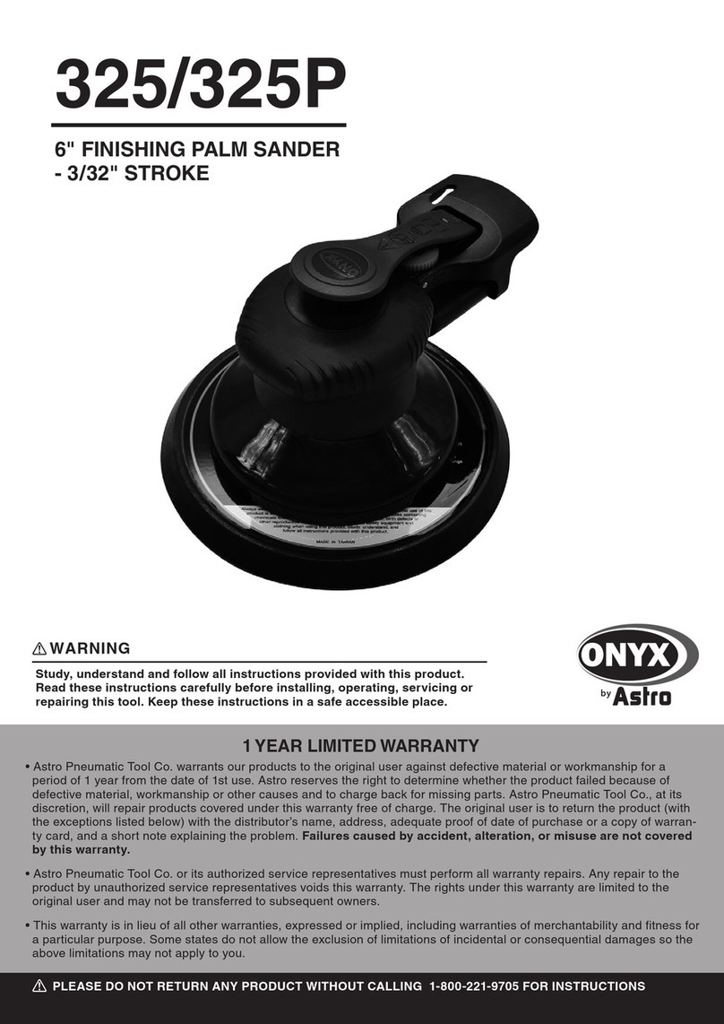 ASTRO ONYX 325 manual