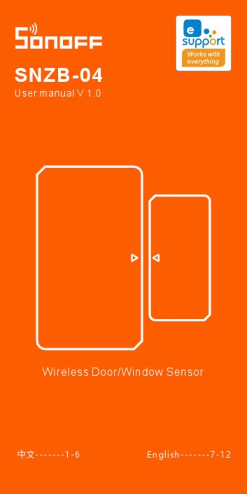 Sonoff SNZB-04 User manual