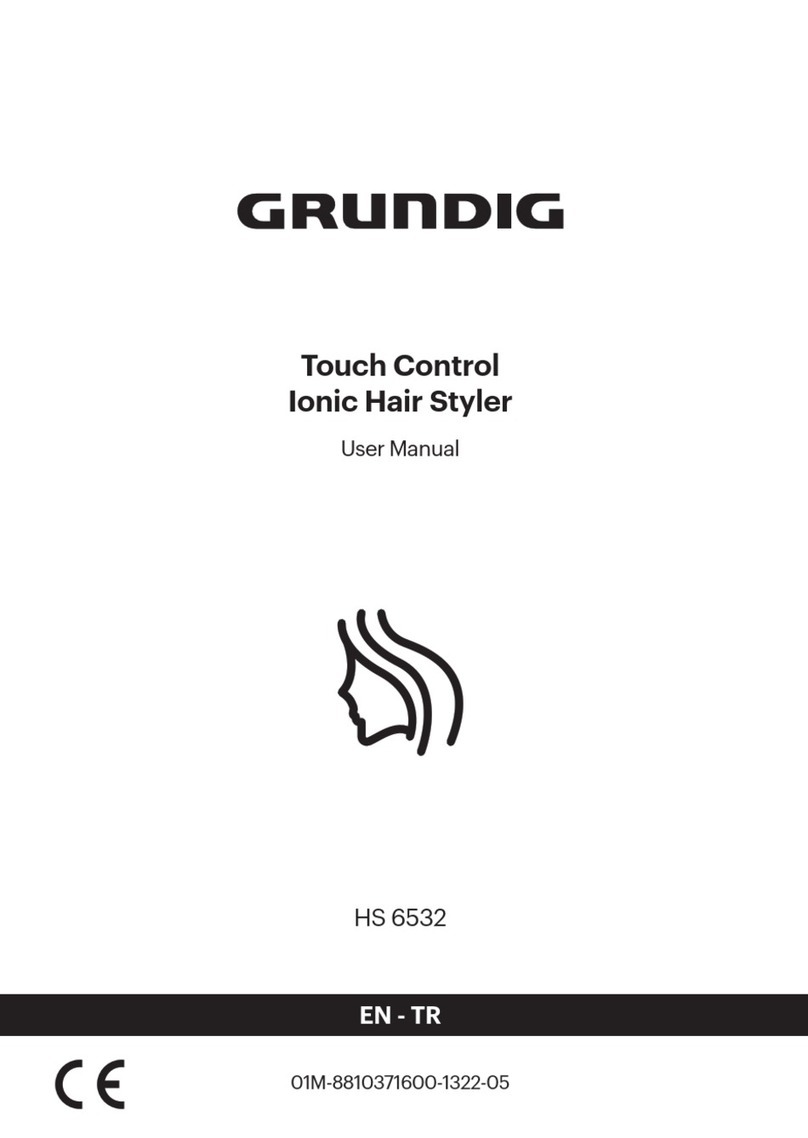 Grundig 01M-8810371600-1322-05 User manual