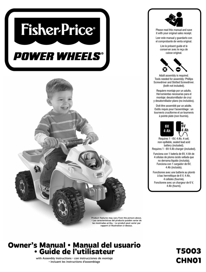 Fisher-Price CHN01 owner's manual