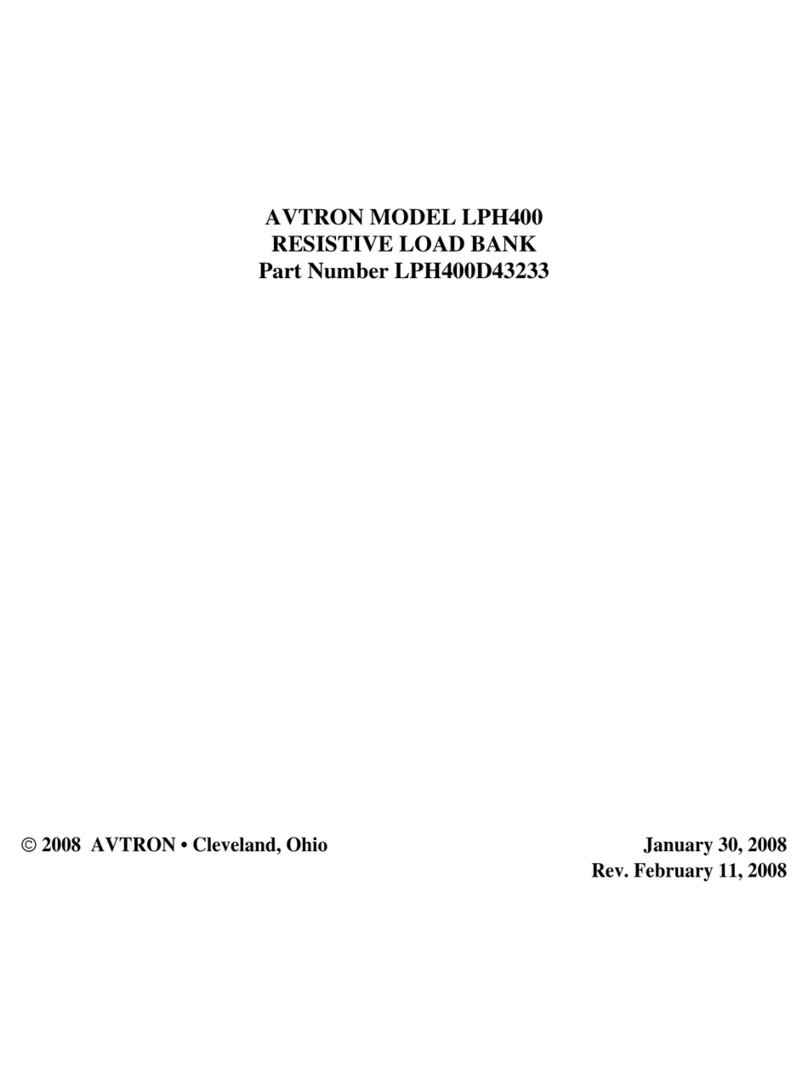 Avtron LPH400 manual