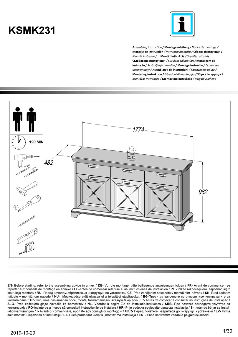 Otto KSMK231 Assembling Instruction Otto KSMK231 Assembling Instruction