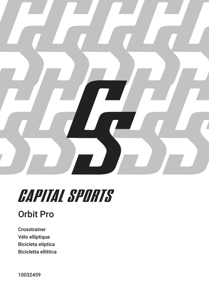 CAPITAL SPORTS Orbit Pro 10032459 instructions