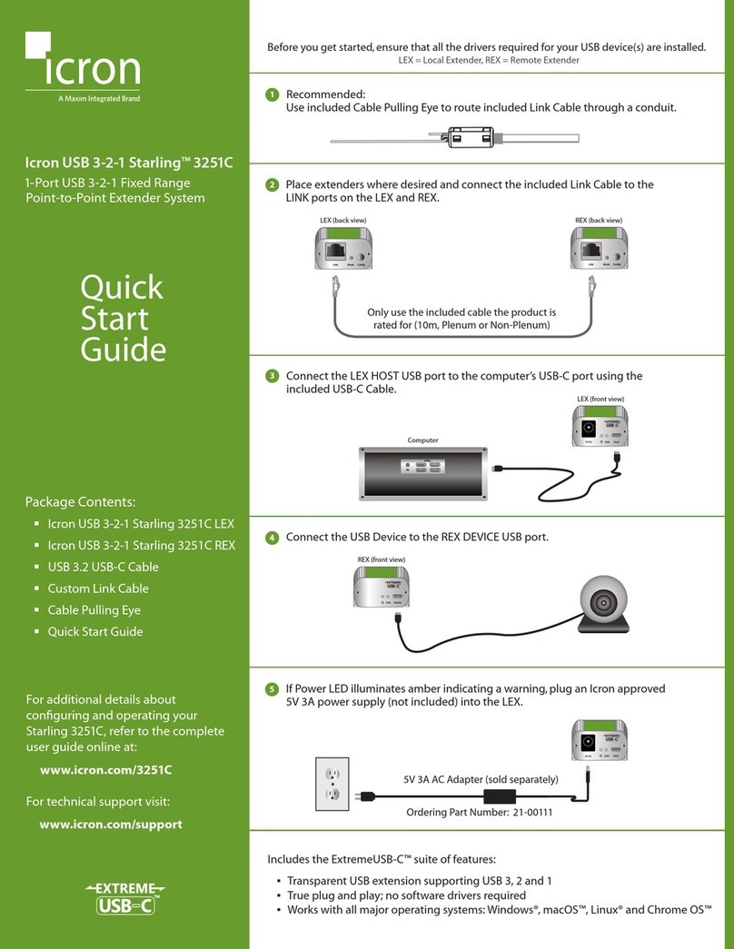 Maxim Integrated icron Starling 3251C quick start guide