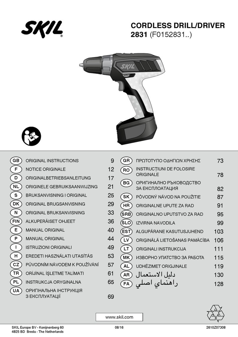 Skil 2831 Original instructions