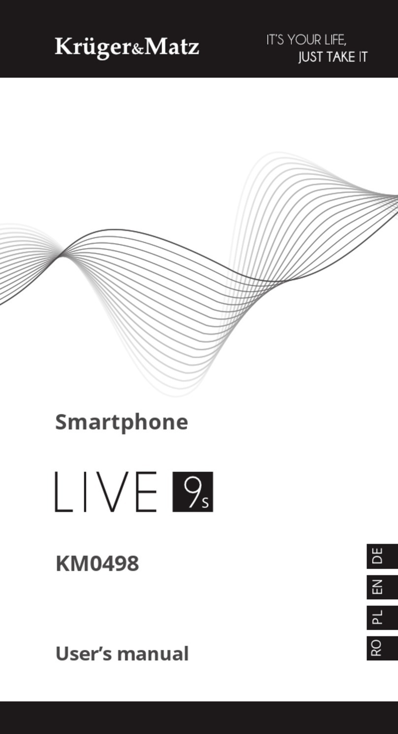 Krüger & Matz LIVE 9S user manual
