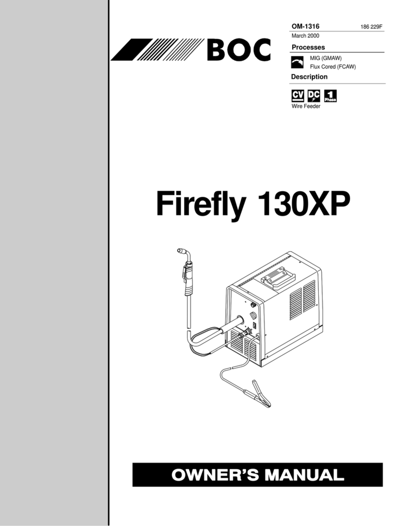 BOC Firefly 130XP User manual