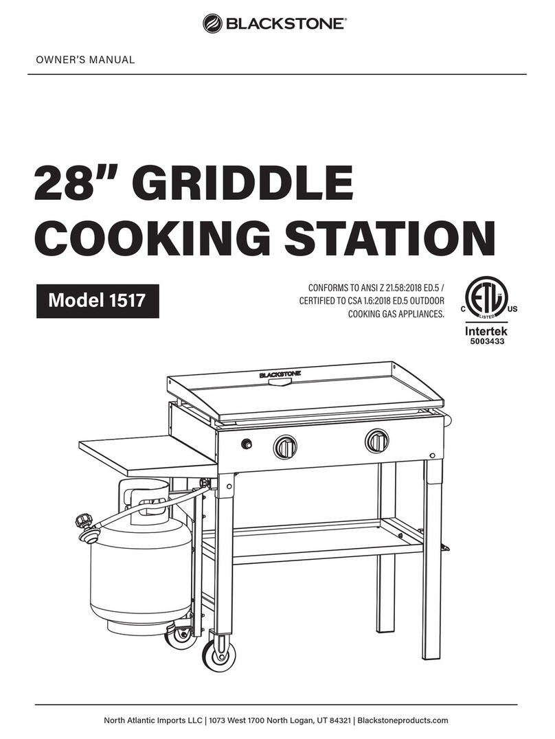 Black Stone 1517 owner's manual