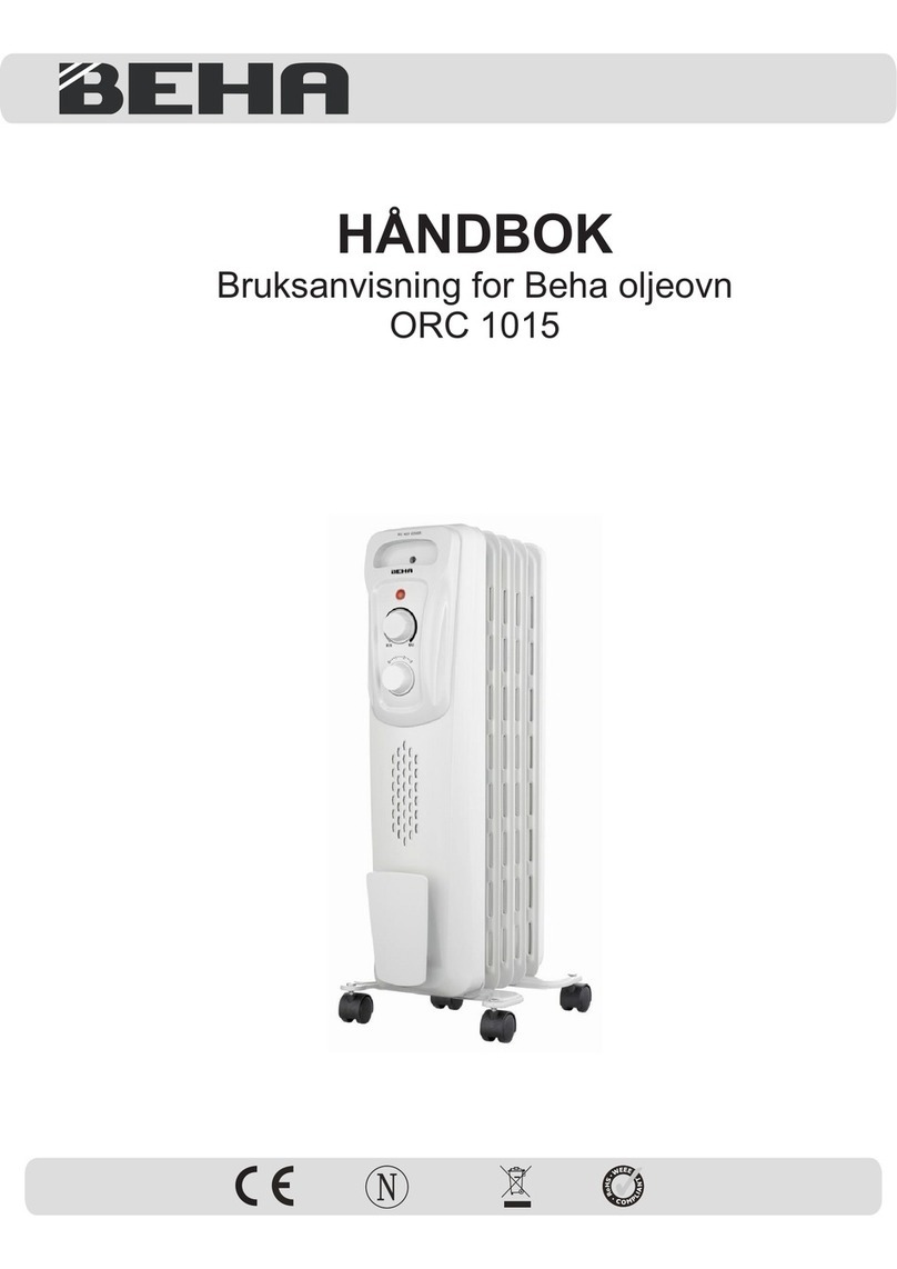 BEHA ORC 1015 manual