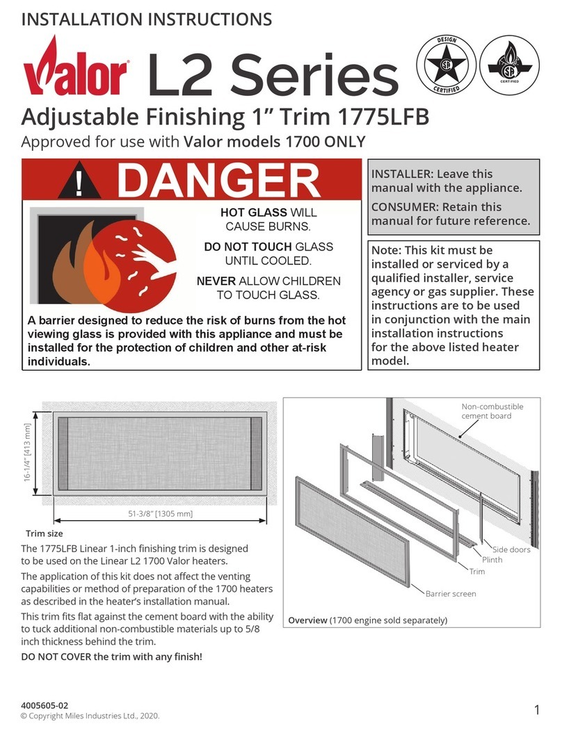 Valor L2 SERIES User manual Valor L2 SERIES User manual