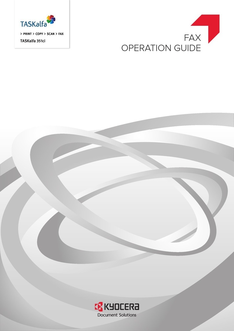 Kyocera TASKalfa 351ci Operation guide