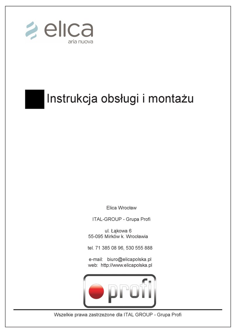 ELICA BOXIN DRY IX/A/75 Technical manual