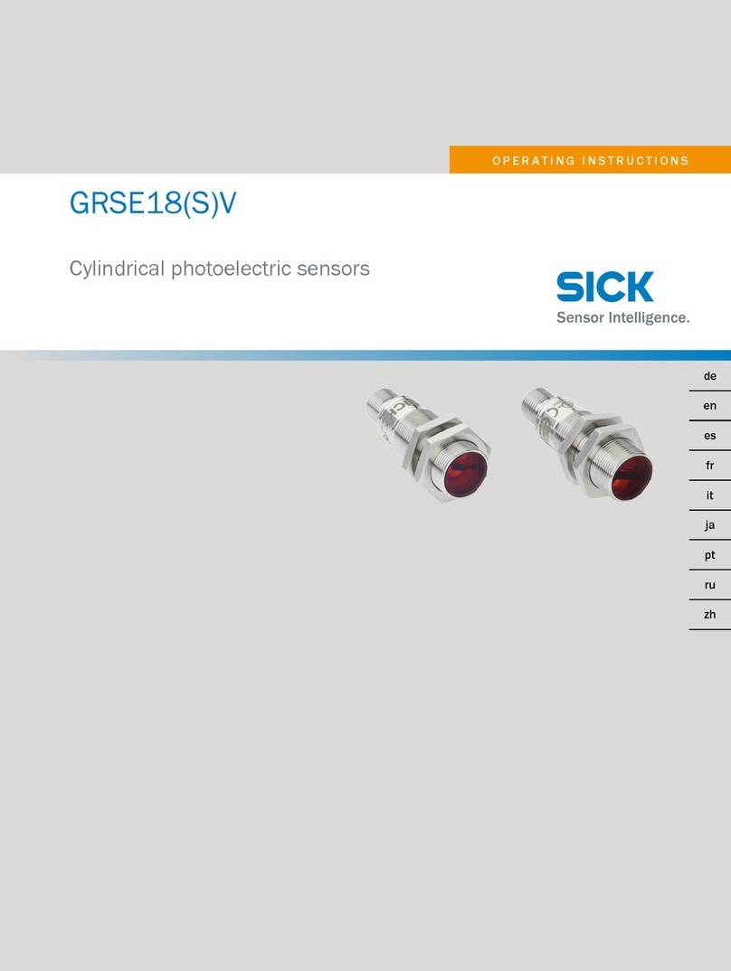 SICK GRSE18V User manual