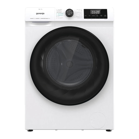 Gorenje WD8514S Operating and maintenance manual