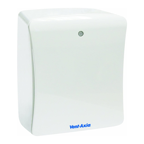 Vent-Axia Solo Plus P Assembly instructions