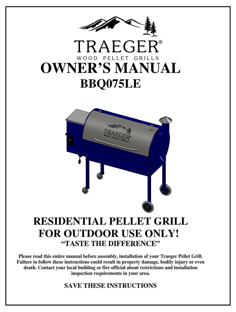 Traeger BBQ075LE User manual