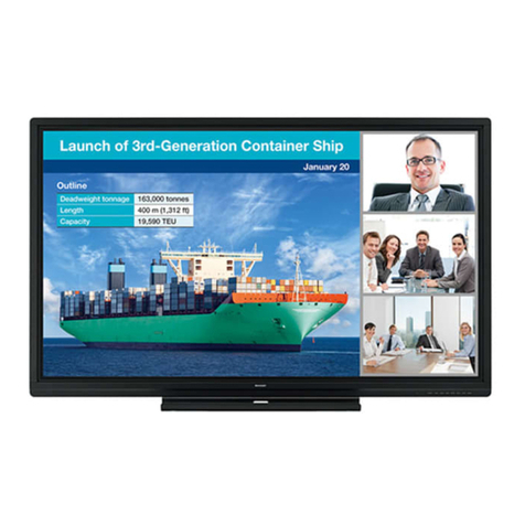 Sharp PN-C805B User guide Sharp PN-C805B User guide