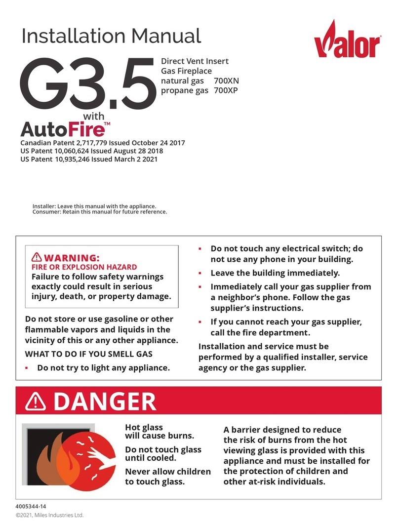 Miles Valor G3.5 700XN User manual