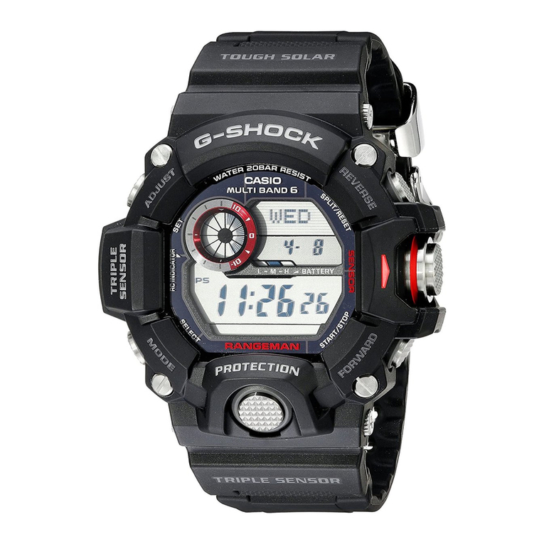 Casio RANGEMAN GW9400 user manual