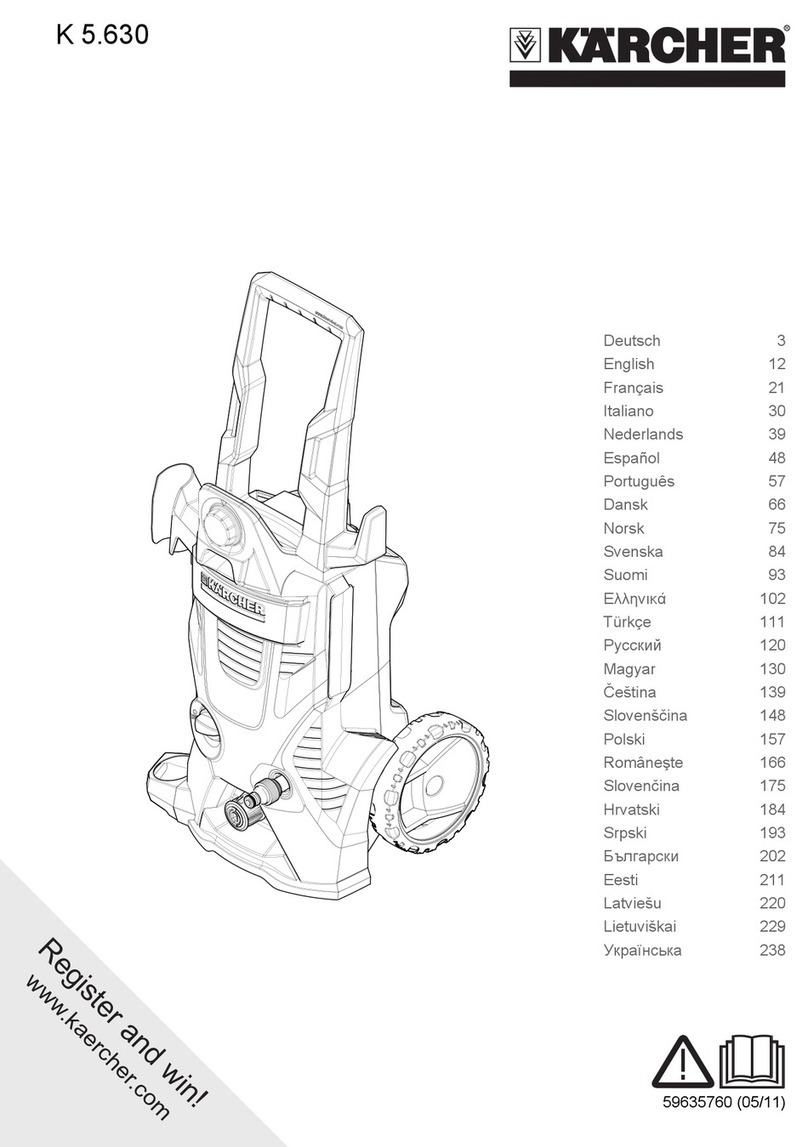 Kärcher K 5.630 User manual